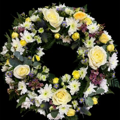 Mostly Lemon Wreath