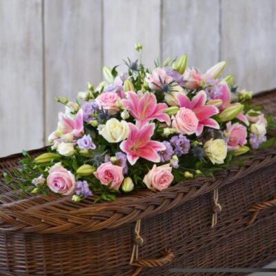 Stargazer Casket Spray