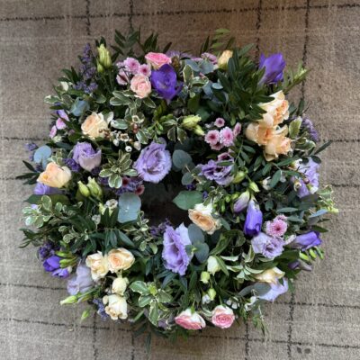 Pinks and purples Wreath